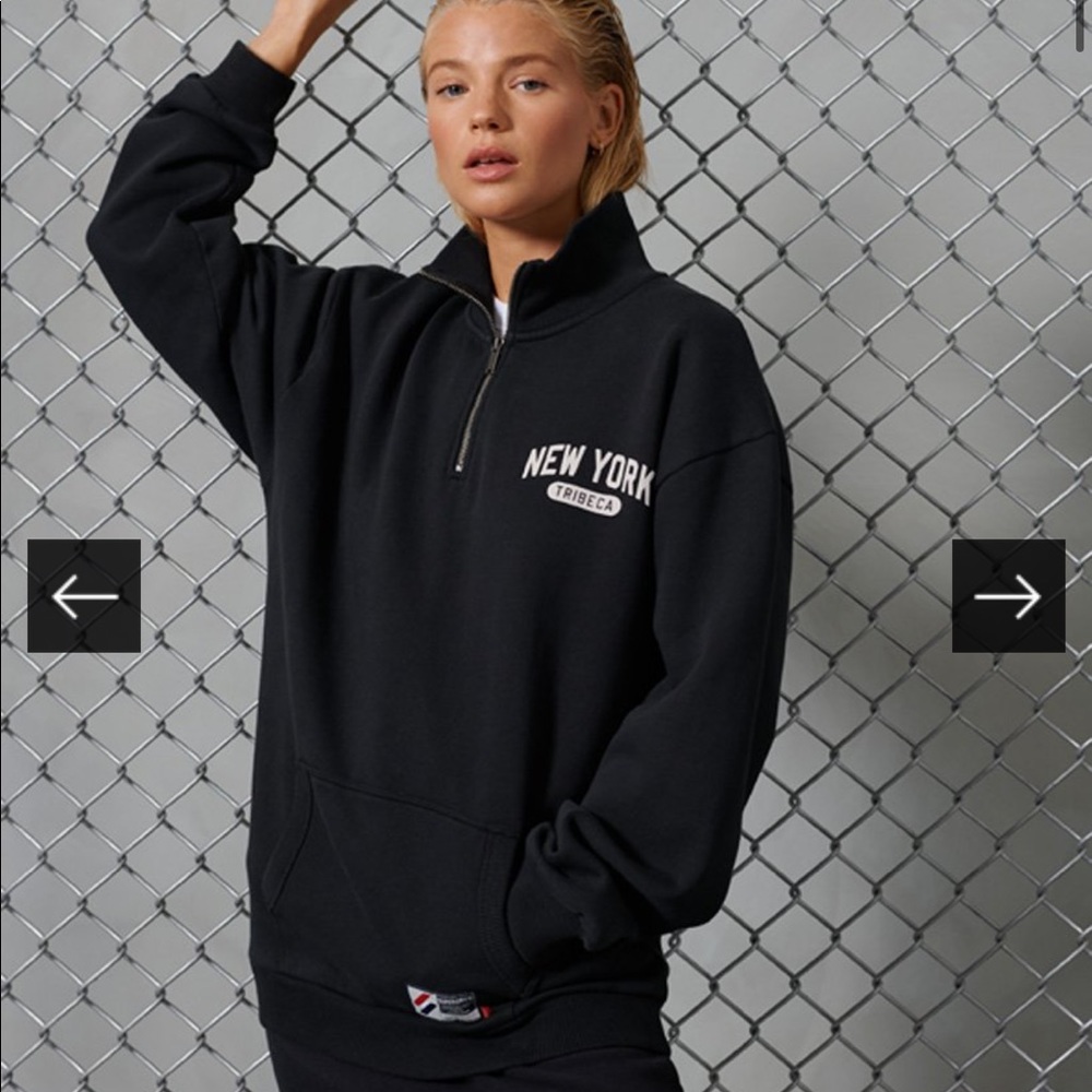 Superdry Ltd Edition City College Henley Half Zip